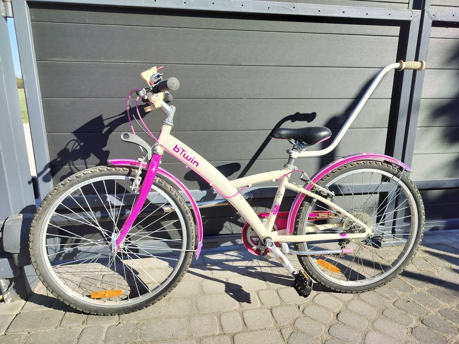 Rower Btwin koła 24 dla dziewczynki