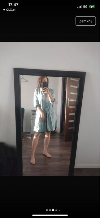 Jeansowa sukienka oversize Mavi rozm s m l