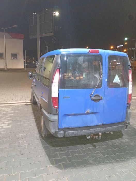 Fiat doblo hak benzyna gaz