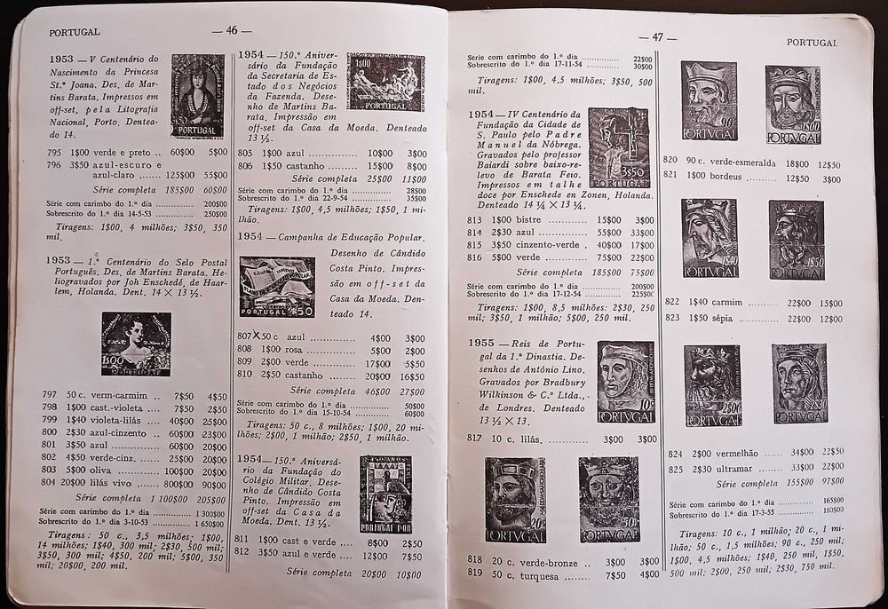 Catálogo de Selos (1969)