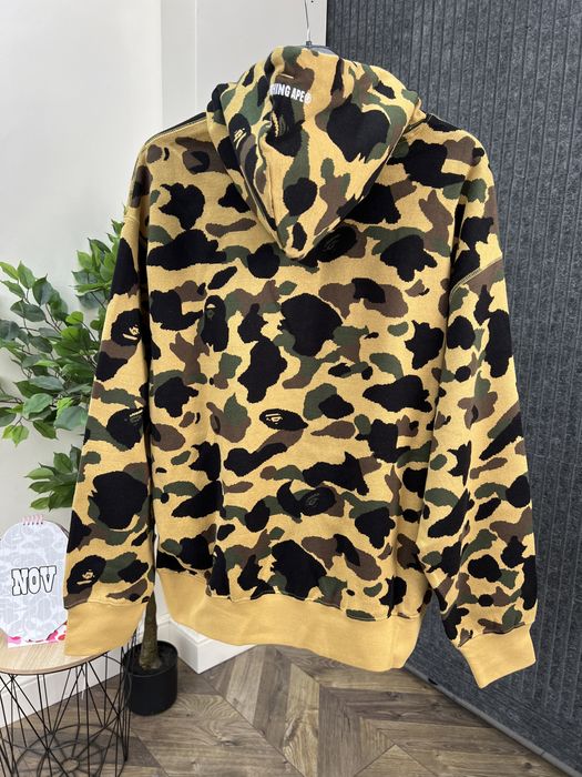 Худі Bape 1St Camo Jacquard One point Hoodie оригінал