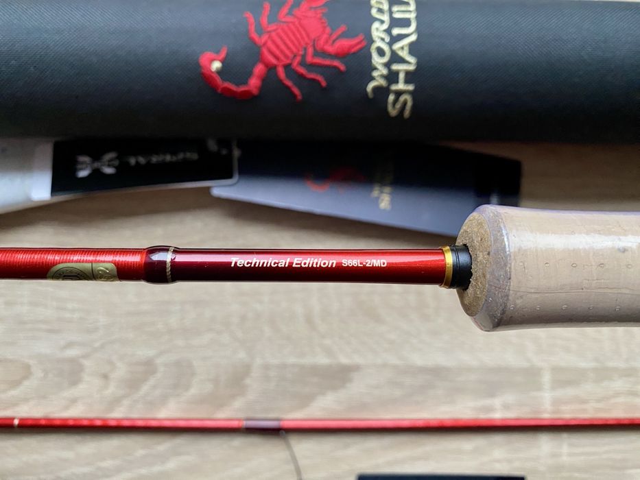 Новий топ Спінінг Shimano World Shaula Technical Edition S66L-2/MD