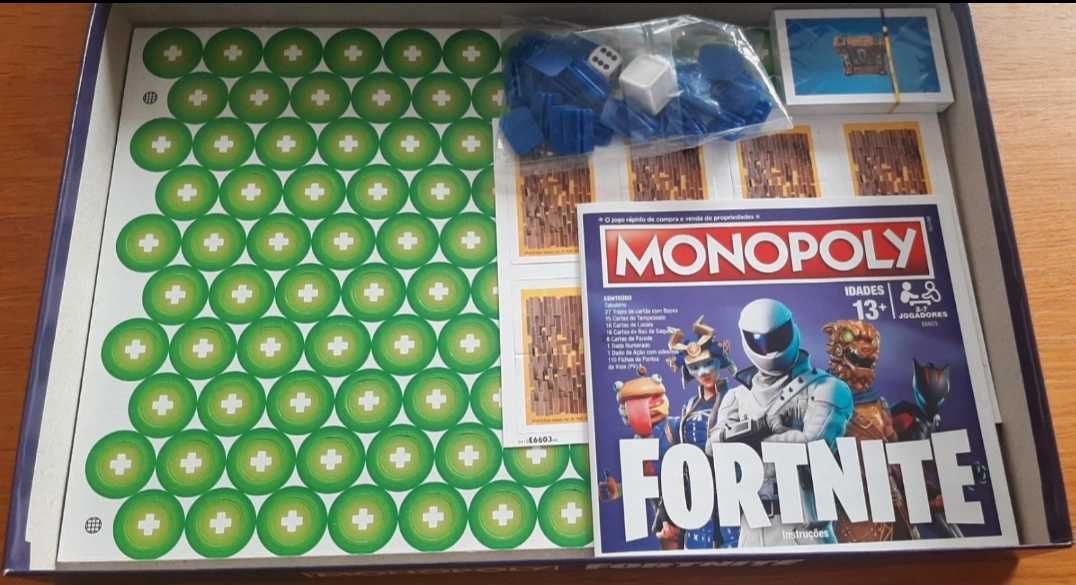 Jogo Monopoly Fortnite-novo Loures • OLX Portugal