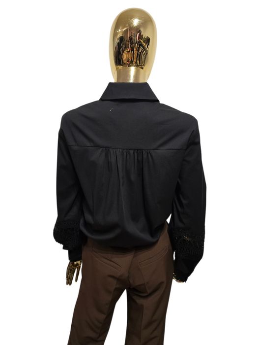 Koszula damska bawełniana MARGOT czarna rozmiar 44 Ksara