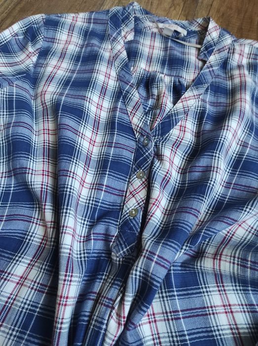 Koszula w kratę / stójka