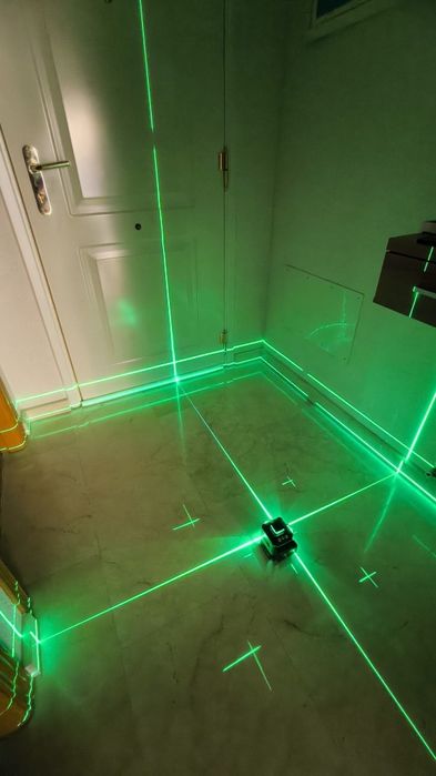 Laser de nível com tripé 16 linhas autonivelante - *NOVO*