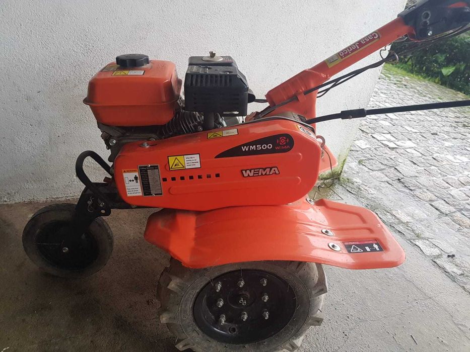 Moto enxada WM500 com acessórios