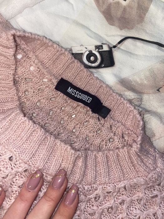Zestaw ubran rozowy Benettonpudrowy MissguidedZaraMango36 M 38