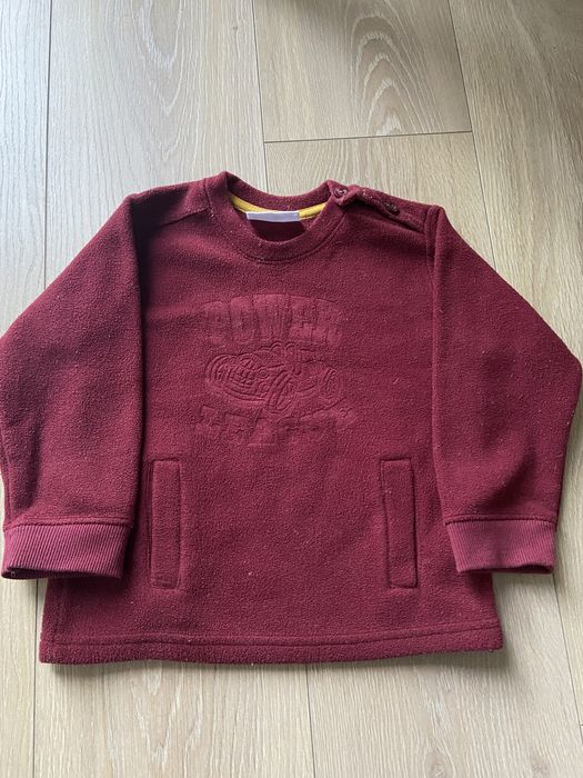 Bluza z kapturem i polar dla chlopca 92