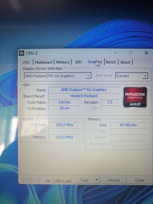 Portátil HP 1.8 a 3.6 MHz  ssd 500GB 8GB