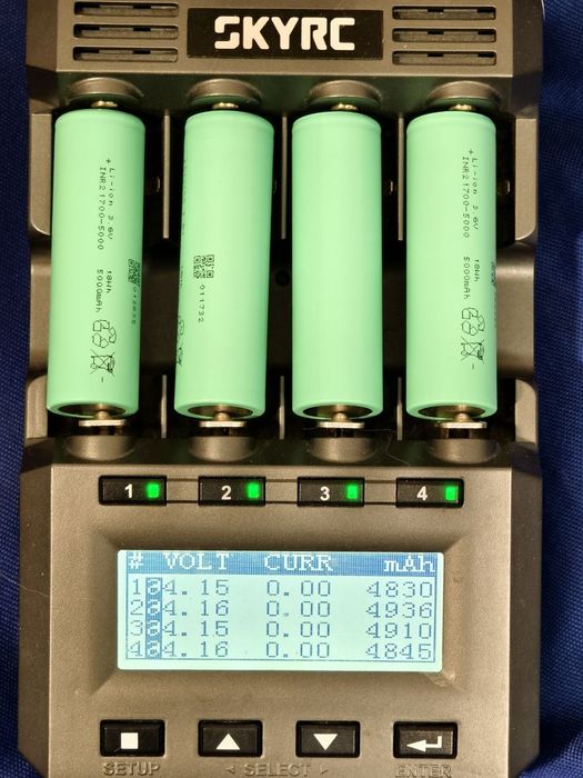 Акумулятори 21700 EVE INR21700 50PL 5000 мА 125A