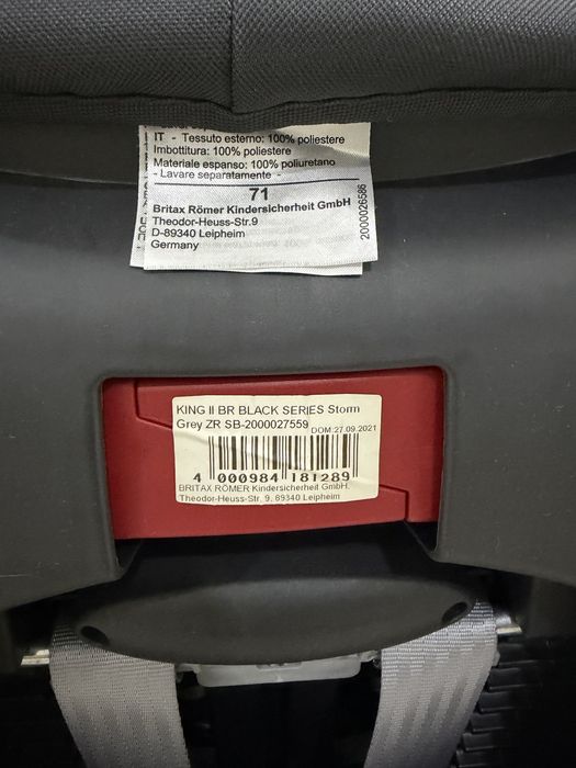Автокрісло Britax Römer King II