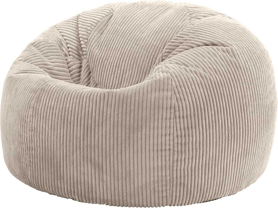 Krzesło typu worek do siedzenia ICON Soul Chair beż 85 cm x 50 cm