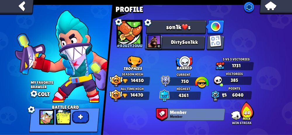 Акаунт бравл старс обмен на ак клеш рояль