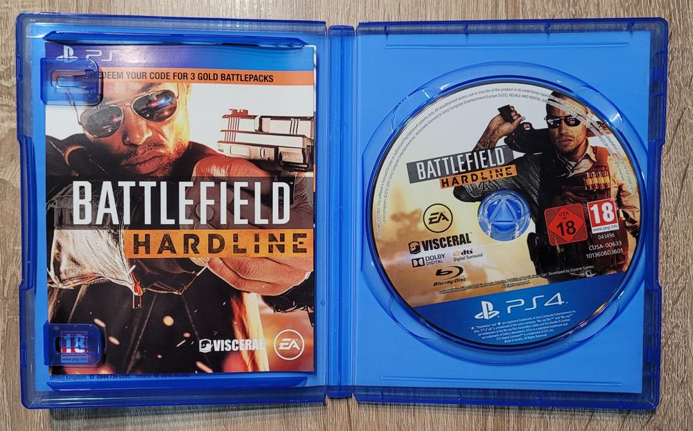 Продам игру Battlefiled Hardline(rus) на PS4/5