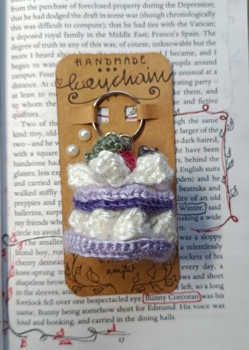 Breloczek handmade minicake