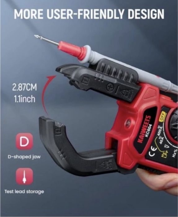 Miernik Cęgowy Szczypce Amperometryczne Cęgi