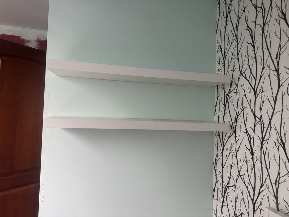 Półki 2 szt biale Ikea