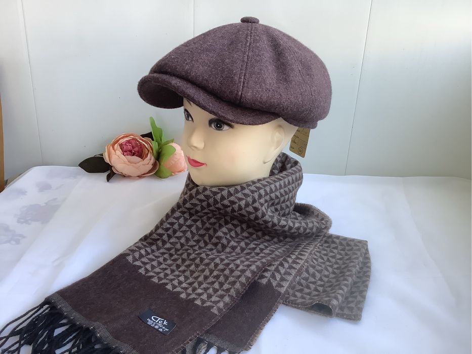 Кепка чоловіча  мужская восьмиклинка шерстяна