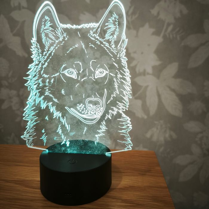 Luz de presença RGB Lobo