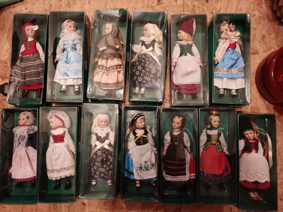 Kolekcja lalek "Polskie stroje ludowe"