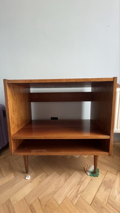 szafka pod tv PRL piekny kolor