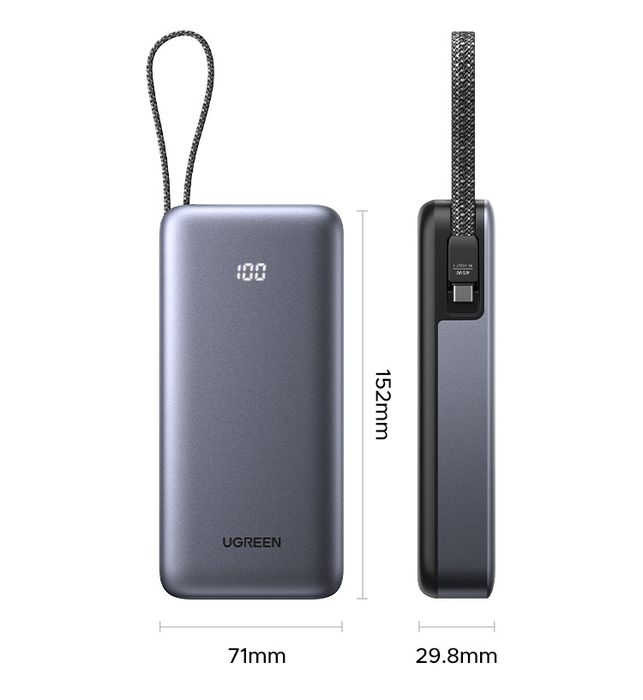 UGREEN Nexode  45W 20000mAh Power Bank  (PB536 )
