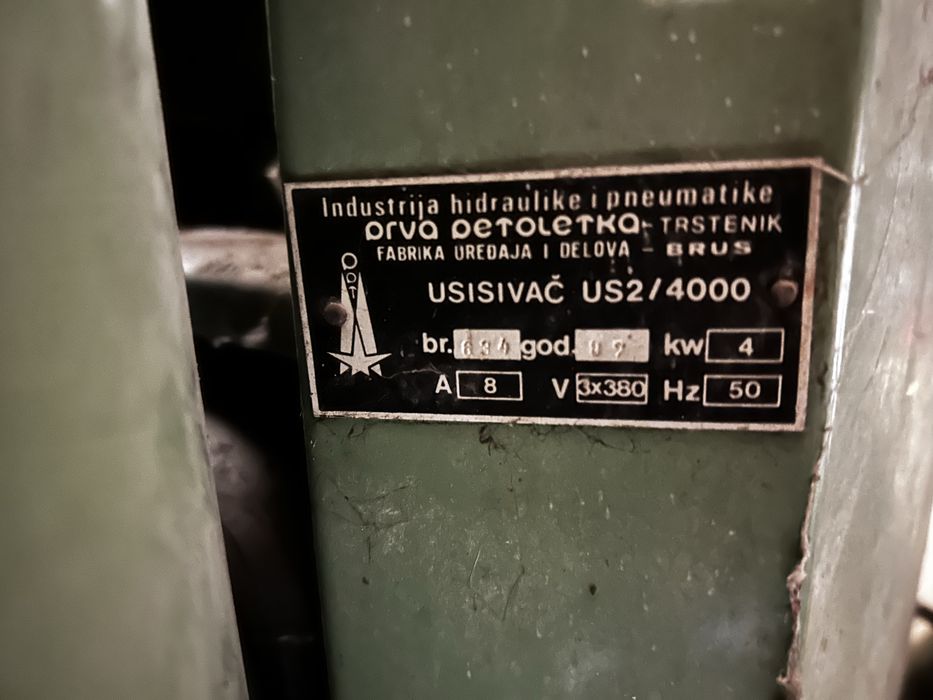 Mocny, porządny odkurzacz przemysłowy 4kW