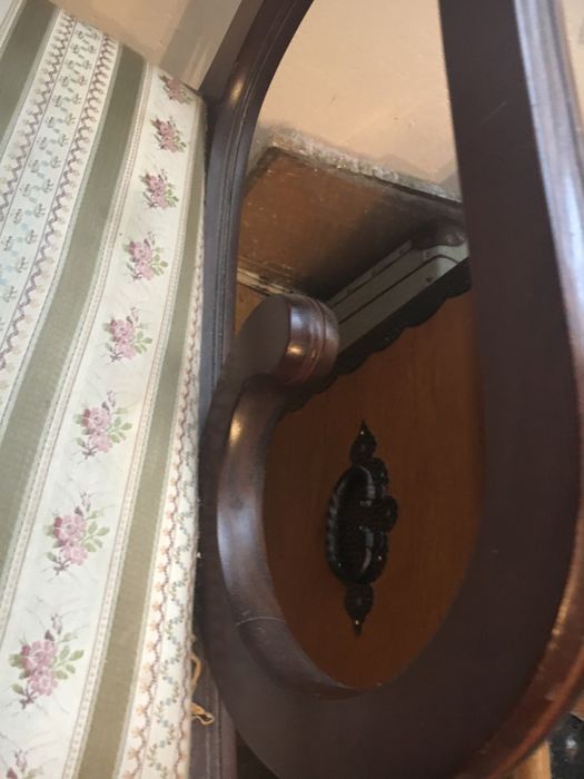 Biedermaier fotel i krzesło