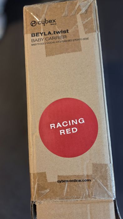 Nosidełko cybex beyla twist racing red nowe