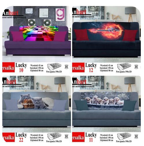 Wersalka, sofa rozkładana, kanapa, meble młodzieżowe/pokojowe
