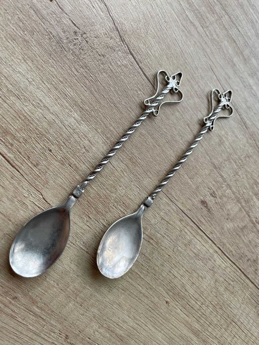 Чайные ложки ручной работы [ антиквариат ]