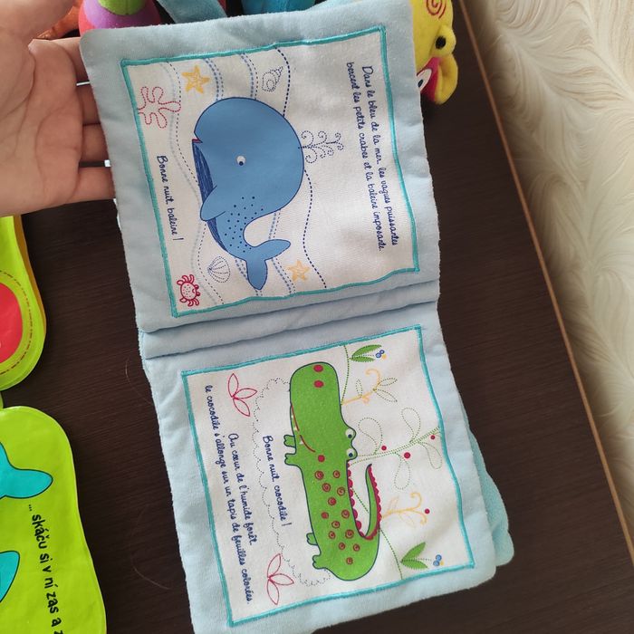 Мягкие развивающие книги