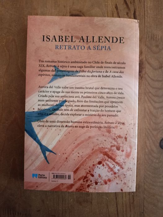 Retrato á sépia Isabel allende