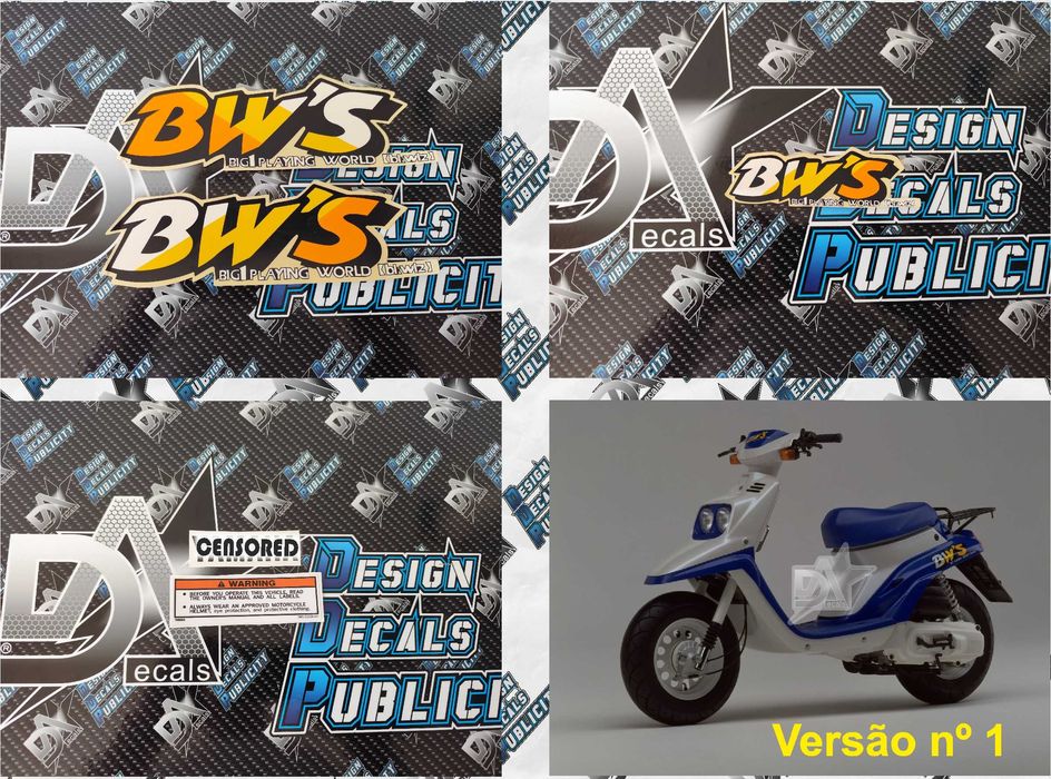Autocolantes Yamaha BW's - CW50 (ler descrição)