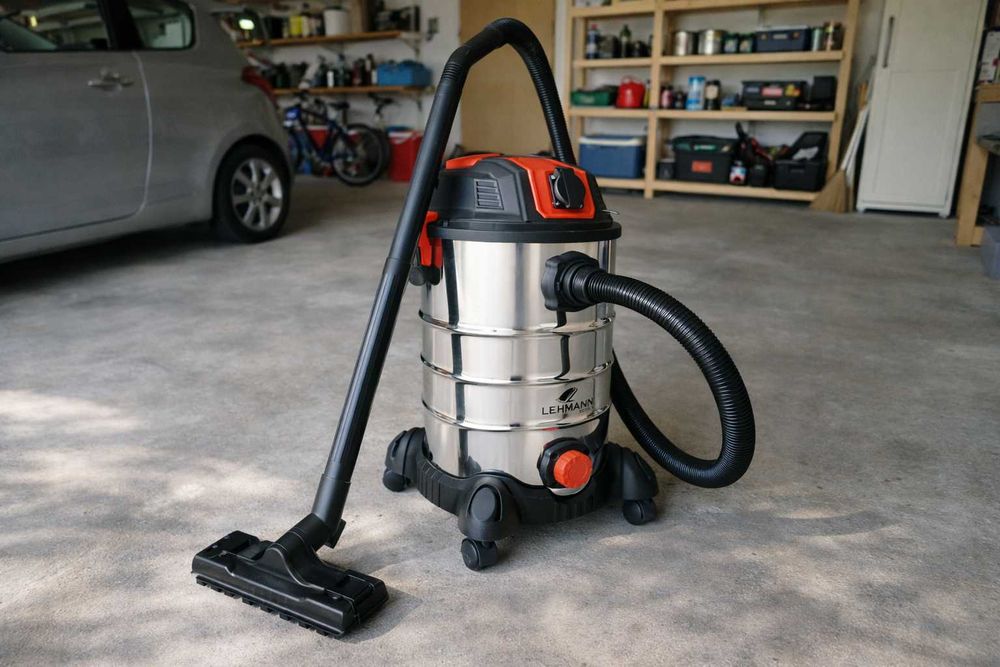 Odkurzacz przemysłowy bezworkowy gniazdo otrząsacz 3500W Sucho i mokro