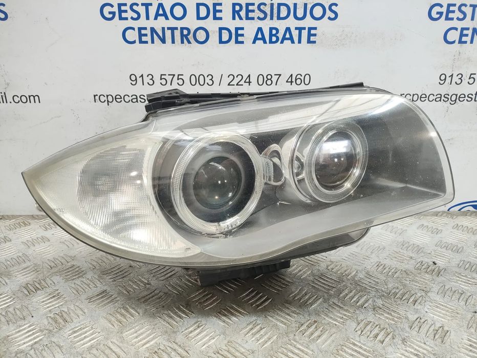 Ótica Direita BiXénon BMW Serie 1 E81 E82 E87 E88 2004 a 2011