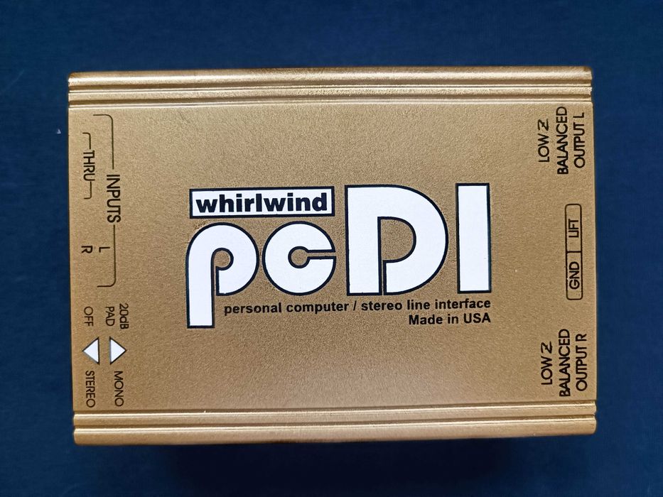 Ді бокс Di Box стерео Whirlwind PCDI (made USA) стан нового