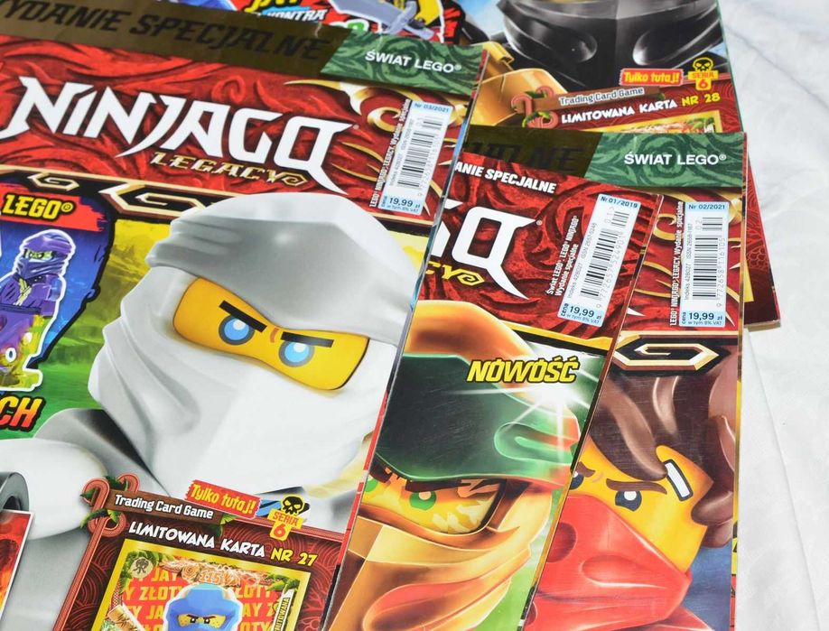 Gazeta czasopismo Lego Ninjago Legacy wydanie specjalne 2019
