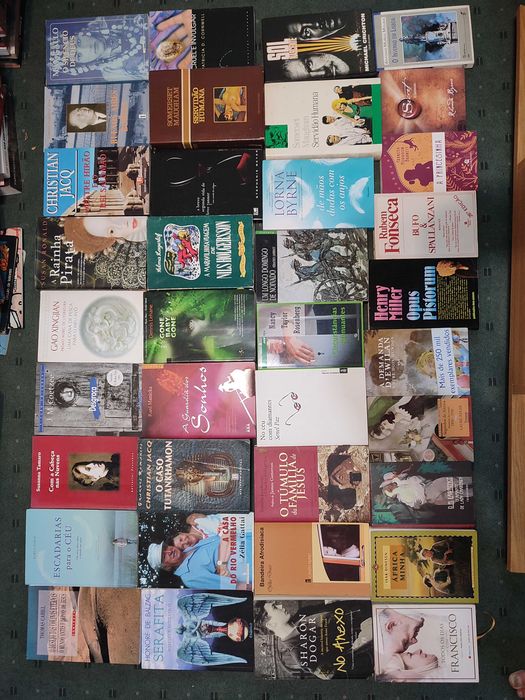 Lote Livros Best Seller Literatura Autores Portugueses e Estrangeiros