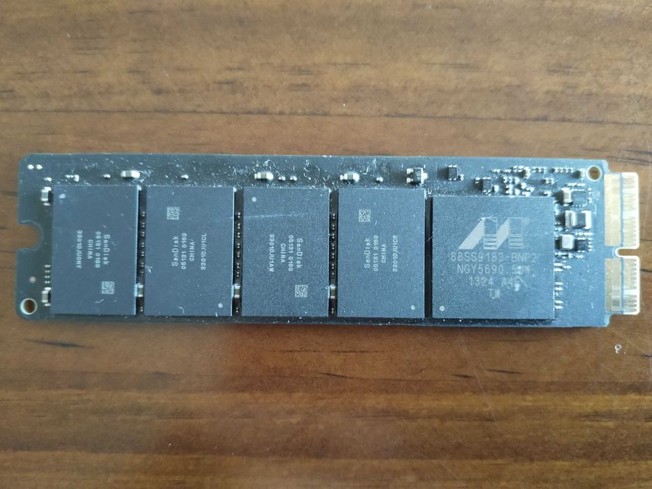 Disco SSD 128GB original Apple para Macbook Air e Pro de 2013 a 2017