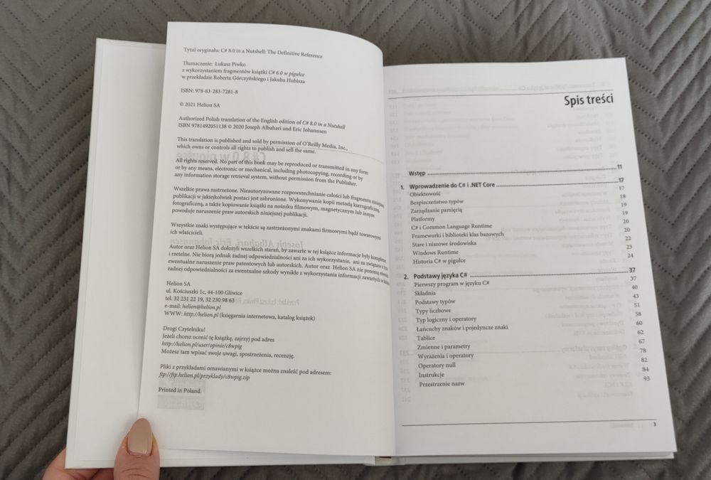 C# 8.0 w pigułce, Joseph Albahari, Eric Johannsen, Helion