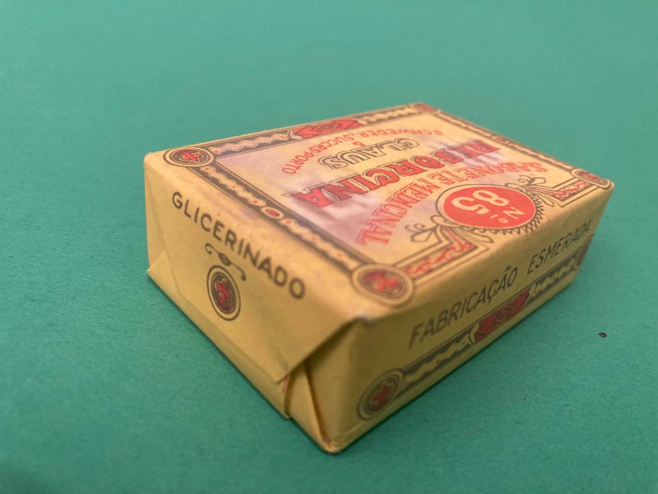 Raro Sabonete Medicinal Claus & Schweder Antigo