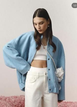 Шикарний вовняний бомбер marsego