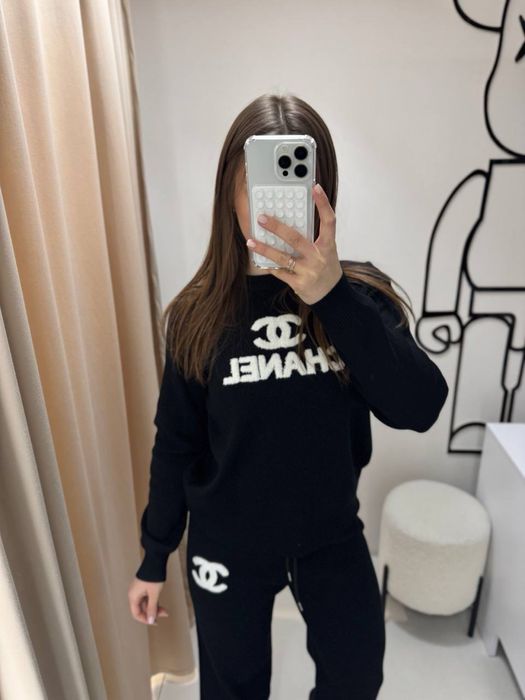 Трикотажний костюм Chanel, S/M