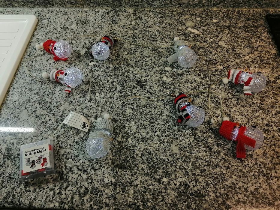 Luzes de Natal para pendurar