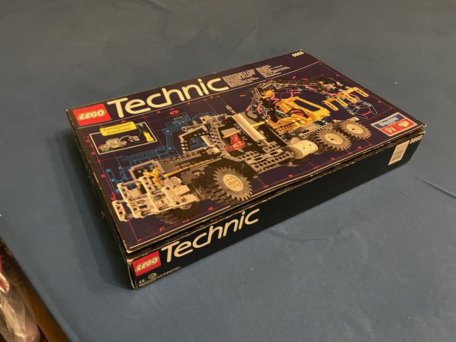 Lego technic 8868 air tec autoclaw dzwig pneumatyczny ciezarowka hds