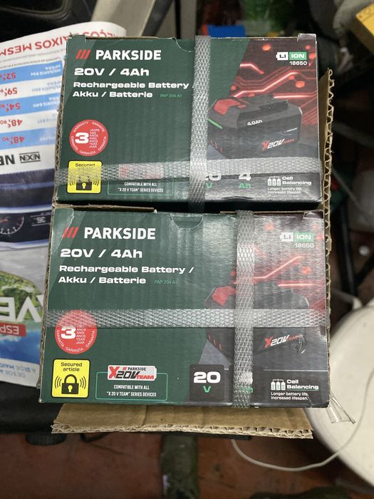 Baterias Parkside 20V 4Ah