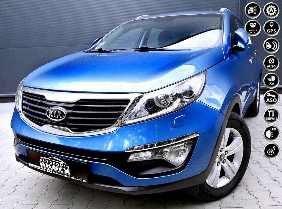 Kia Sportage 163PS/Automat/BiXenon/Navi/Kamera/2x Parktronic/ Serwisowany/GWARANCJA