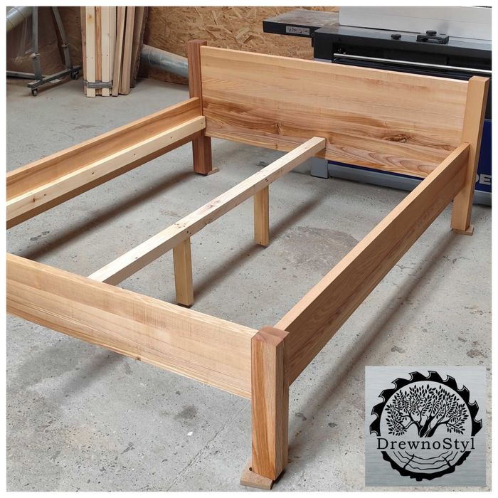 Łóżko drewniane Jesion lite